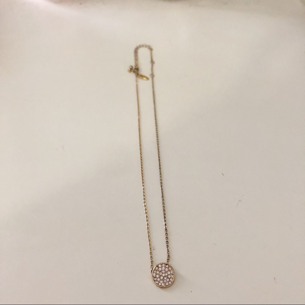 Ny&C Gold And Diamond Necklace